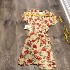 Vintage 80’s Carole Little Wrap Dress